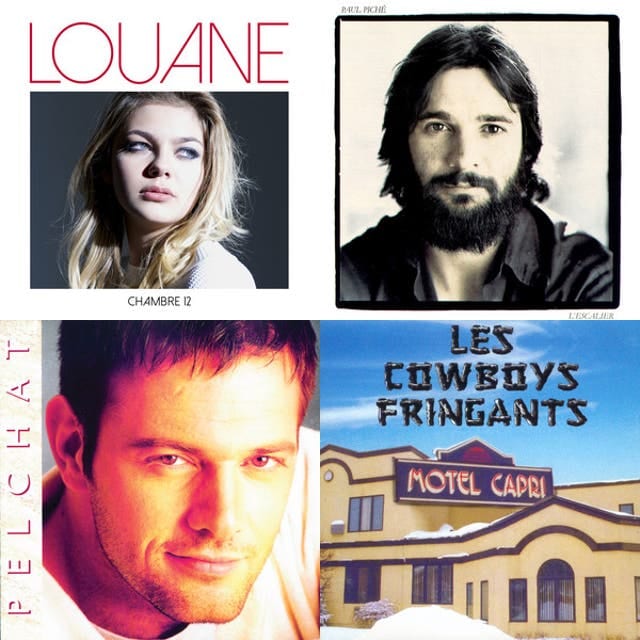 Chansons francophone Quebec