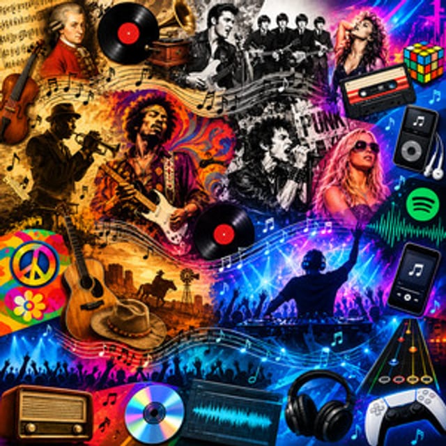 Music thru all time - Swedish edition