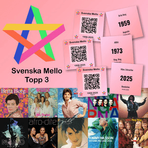 Mello - Topp 3 (1958-2025) album cover